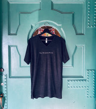 Load image into Gallery viewer, Guys V-Neck Tee (Black Slub)